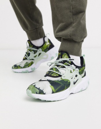 Nike React Presto Premium Tropical Leaf Print Zelene - Muške Tenisice | 72490IRWU